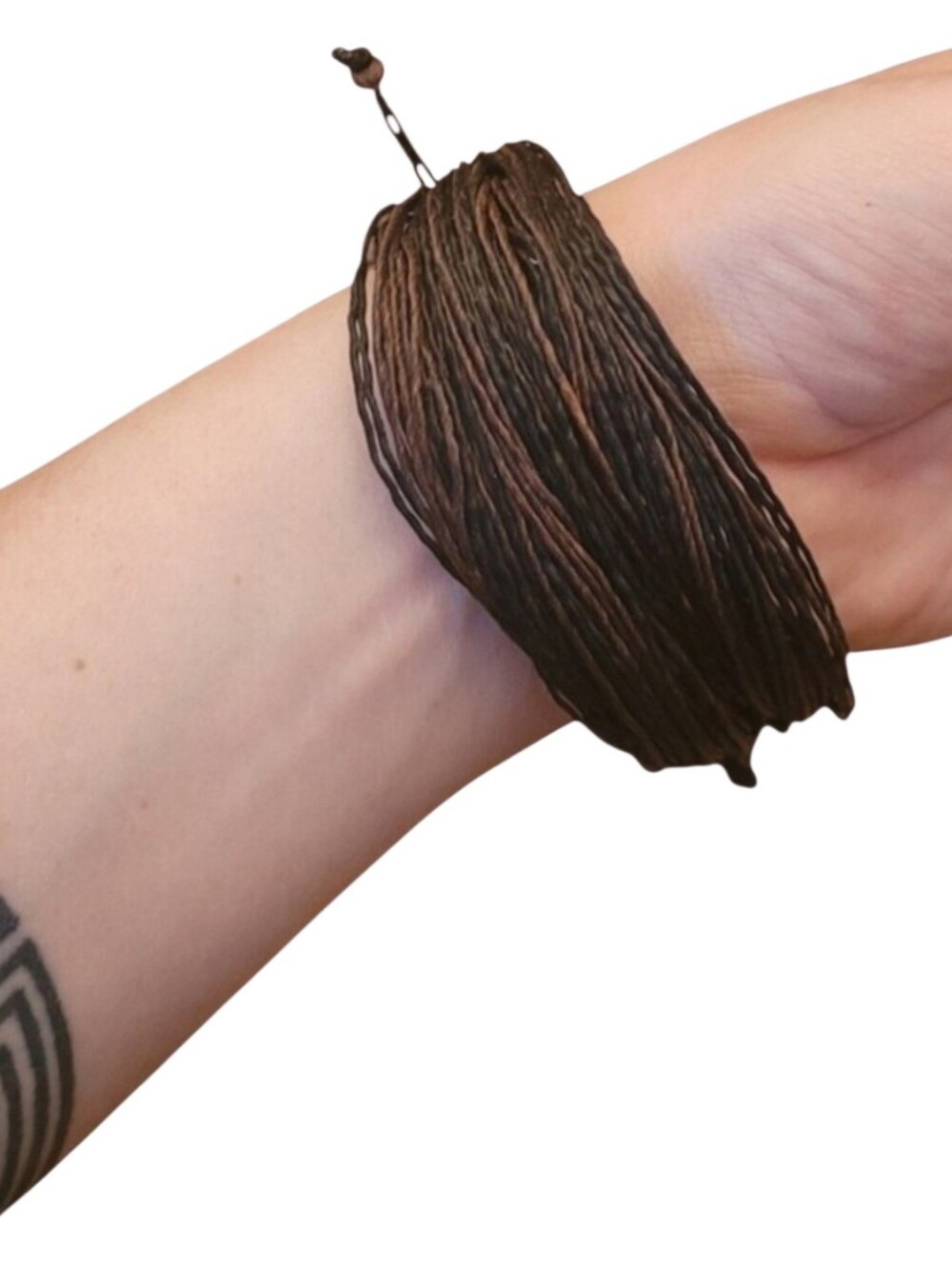 🥳4/$25!🥳 Adjustable Multi-Strand Dark Brown Waxed Cord Bracelet